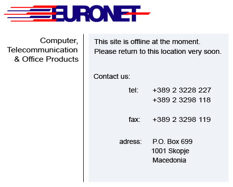 euronet web site offline